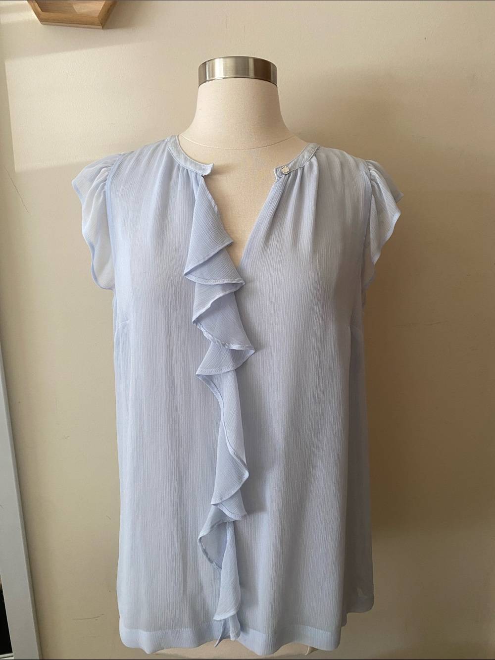 DKNY Sky Blue Office Top